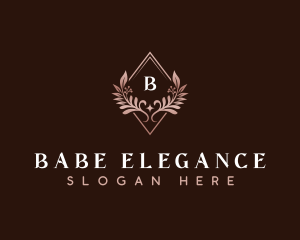 Elegant Floral Event logo design