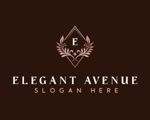 Elegant Floral Event logo design