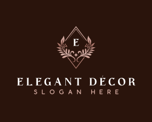 Elegant Floral Event logo design