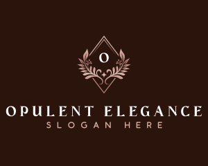 Elegant Floral Event logo design