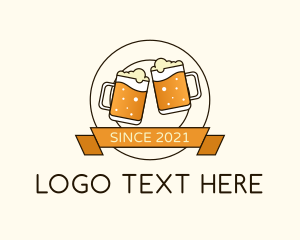 Beer Mug Badge logo
