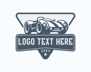 Detailing Car Automobile logo