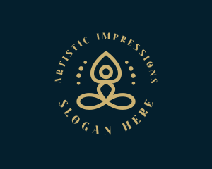 Yoga Wellness Spa logo design