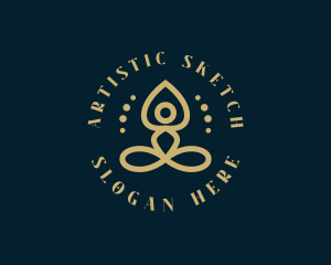 Yoga Wellness Spa logo design