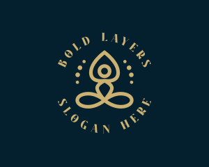 Yoga Wellness Spa logo design