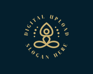 Yoga Wellness Spa logo design