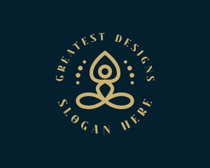 Yoga Wellness Spa logo design