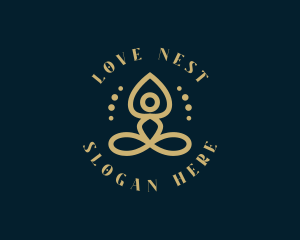 Yoga Wellness Spa logo design