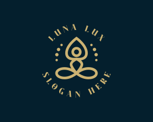 Yoga Wellness Spa logo design