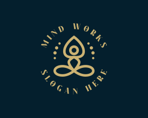 Yoga Wellness Spa logo design