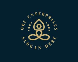 Yoga Wellness Spa logo design