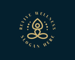 Yoga Wellness Spa logo design