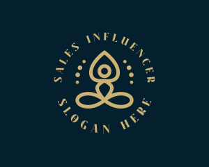 Yoga Wellness Spa logo design