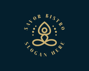 Yoga Wellness Spa logo design