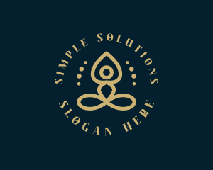 Yoga Wellness Spa logo design