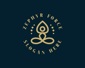 Yoga Wellness Spa logo design