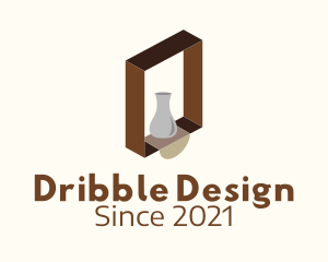 Wooden Shelf Design  logo design