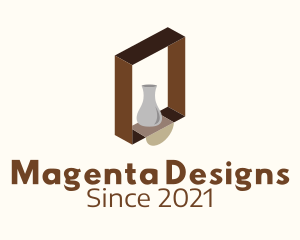 Wooden Shelf Design  logo design