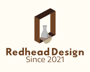 Wooden Shelf Design  logo design