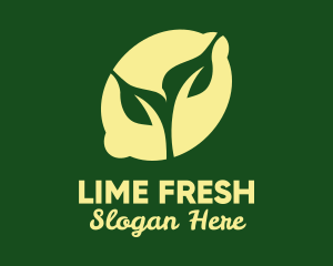 Natural Organic Lemon  logo design