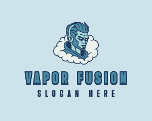 Vape Smoker Vaping logo design