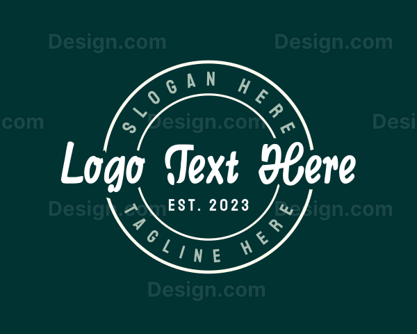 Generic Retro Brand Logo