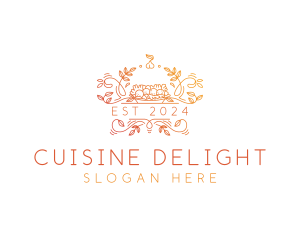 Cuisine Restaurant Caterer logo design