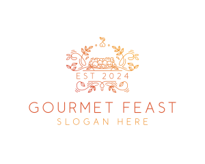 Cuisine Restaurant Caterer logo design