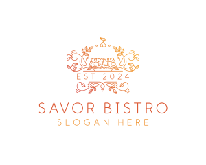 Cuisine Restaurant Caterer logo design