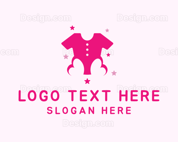 Kids Fashion Clothing Logo