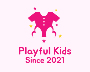Pink Kids Boutique  logo design