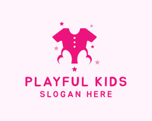 Kids Fashion Clothing logo design