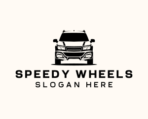 SUV Transportation Car logo