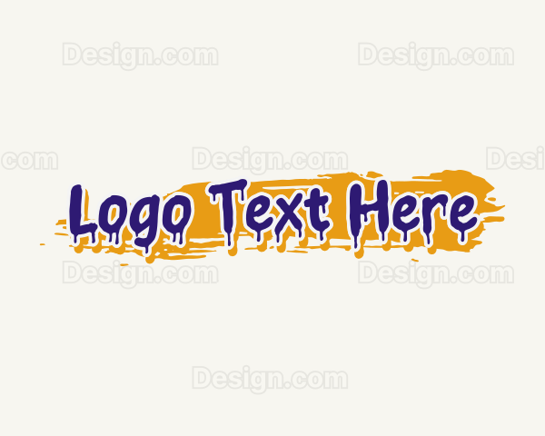 Urban Graffiti Wordmark Logo