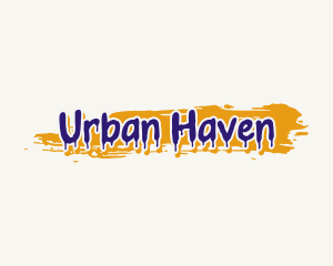 Urban Graffiti Wordmark logo design