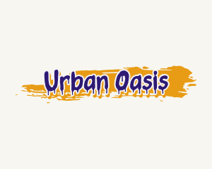 Urban Graffiti Wordmark logo design