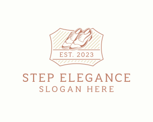 Vintage Leather Shoes logo design