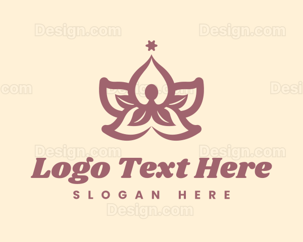 Lotus Yoga Class Logo