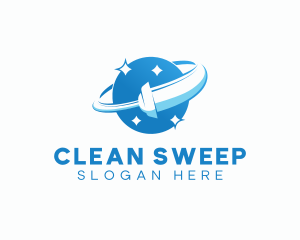 Shine Wiper Cleaning logo design