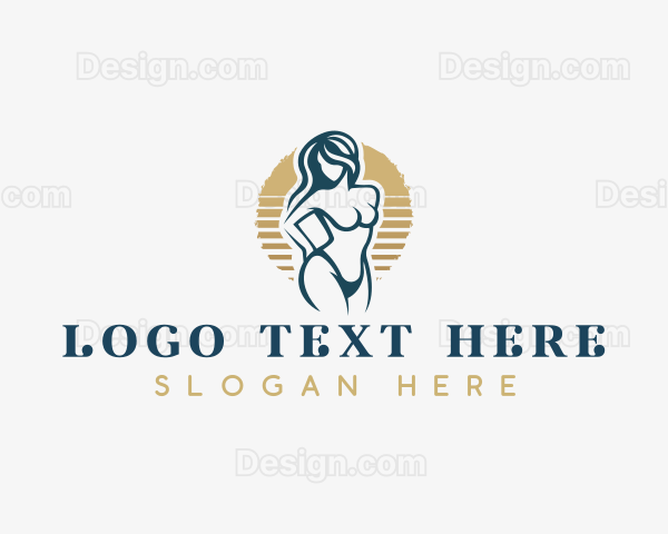 Sexy Nude Female Logo