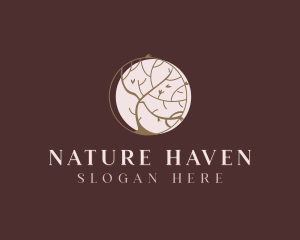 Nature Therapy Tree logo design