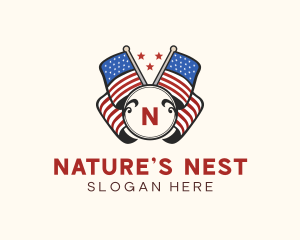 USA Country Flag logo