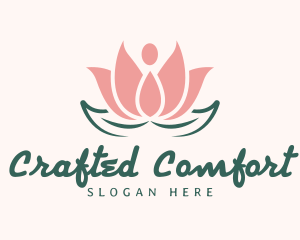 Lotus Blossom Yoga logo design