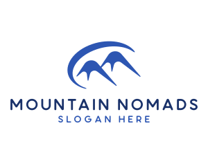 Mountain Peak Adventure logo design