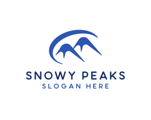 Mountain Peak Adventure logo design