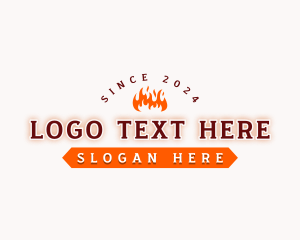 Retro Flame Business logo