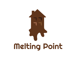 Melting Chocolate House logo design