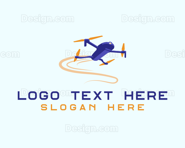 Aerial Drone Camera Logo