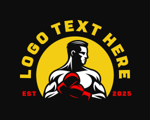 Boxing Sports Athlete logo