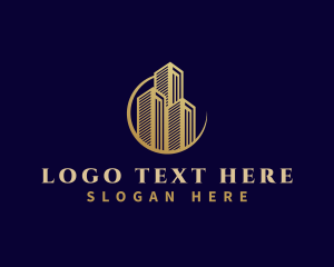 Premium Building Skyscraper logo